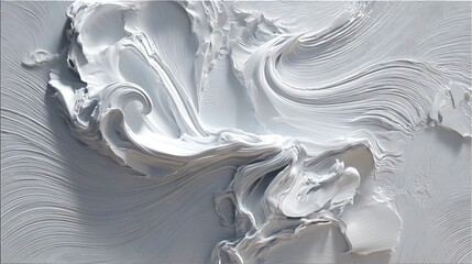 Poster - Abstract white