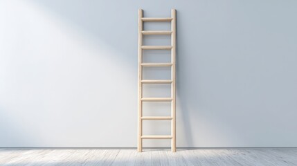 Poster - Detailed illustration of an awareness-level ladder icon representing a stepwise persuasion framework for marketing strategies
