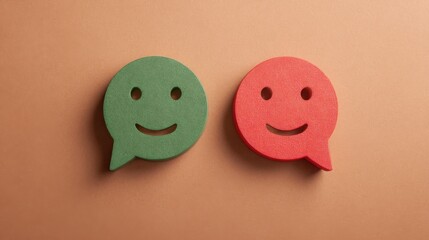 Poster - Behavior-tuned messaging icon concept highlighting mood-matched communication techniques for effective customer outreach