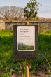 © Ivan Maguire - Sign asking people to stay on the path to help conservation
