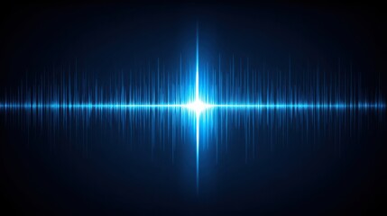 Poster - Conversion clarity wave icon concept demonstrating engagement rhythm and smooth flow in marketing strategies and tactics