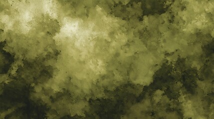 Aufkleber - Dirty olive green texture, watercolor effect, abstract design, rich olive color
