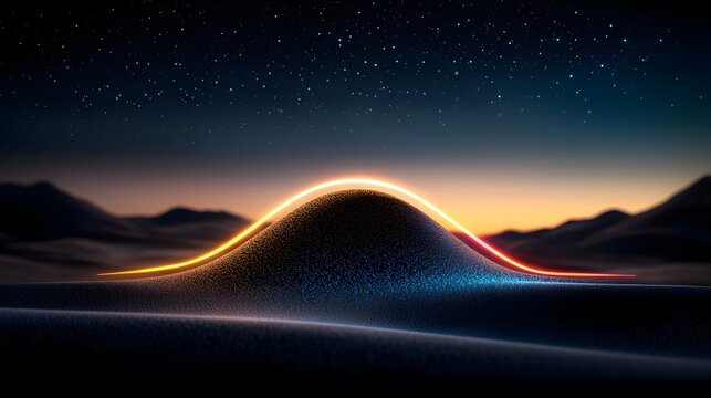 Futuristic Holographic Wave Background with Pastel Lights