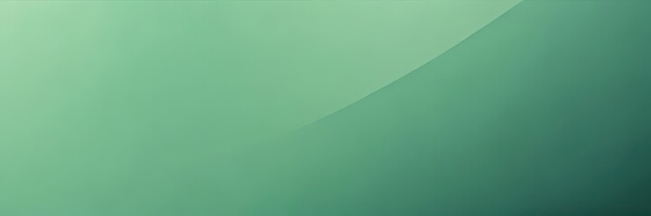 Wall Mural - Subtle green gradient, abstract shapes, soft focus, minimalist, blur