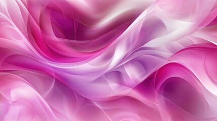 Poster - Abstract pink and purple swirling wave background.