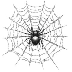 spider web simply vector --v 6.1 --s 750 --raw
