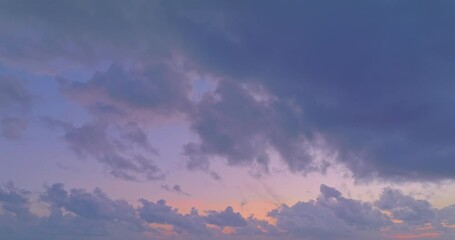 Wall Mural - aerial view amazing the sky was illuminated with a spectacular sight. the scene was like a painting 