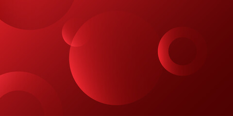 Wall Mural - red abstract background. dynamic shapes composition. eps10 vector