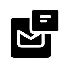 Aufkleber - New message notification icon, for app design