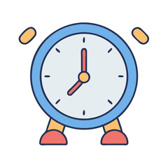 Poster - Clock time watch timer hour minute second alarm deadline appointment schedule duration deadline