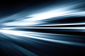 Poster - abstract motion blur, light streaks