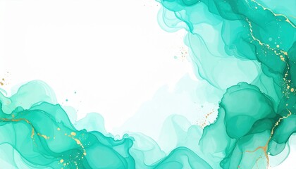 Poster - Fluid abstract art creation digital canvas background design creative space aesthetic viewpoint modern concept