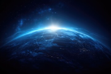 Poster - global network of interconnected earth