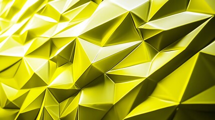 Poster - Abstract geometric gold surface