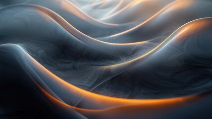 Poster - Abstract vivid color wave express and emphasize energetic signal. Seamless texture of vividness curve swirling convey sense of harmony and wonderful scene perfect for effect and graphic design. AIG53.