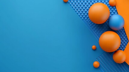 Poster - Abstract geometric shapes in bright colors