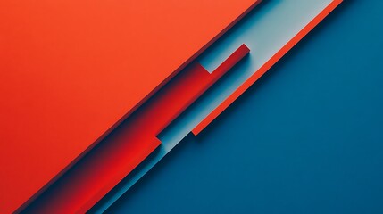 Poster - Abstract geometric shapes in vibrant colors (5)