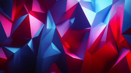 Poster - Abstract geometric shapes in vibrant colors (3)