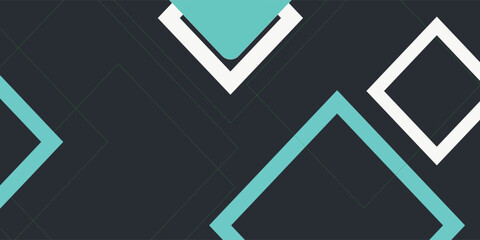 Poster - aAbstract geometric vector shapes background eps colorfu.esp10l