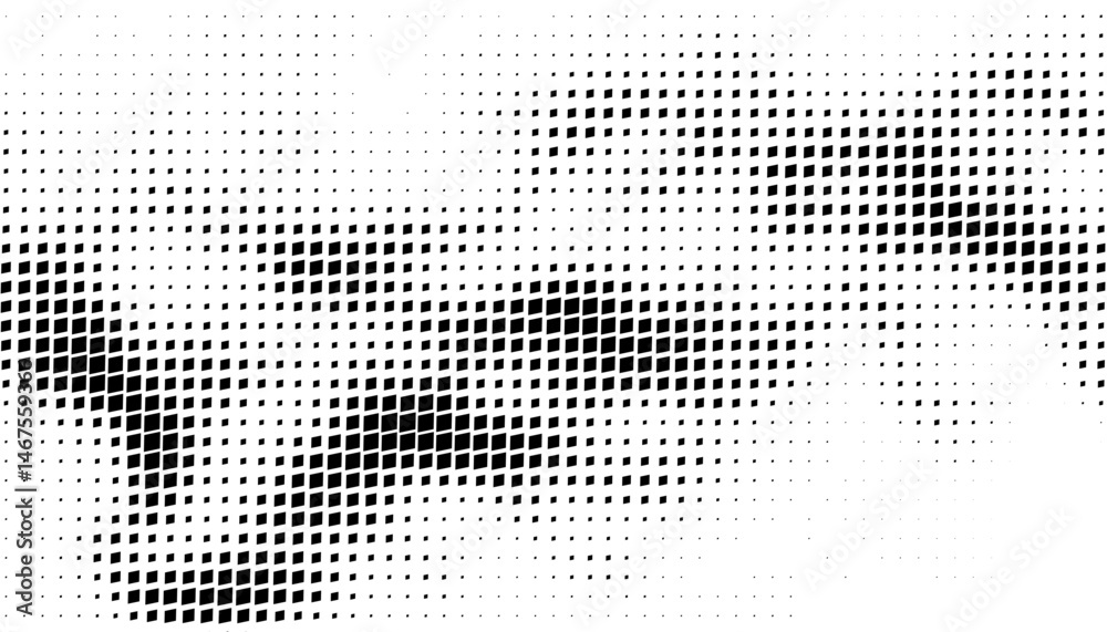 Halftone Pattern Running Black and white smooth motion of halftone pattern with racing shape for ...