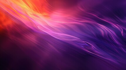 Poster - The close up abstract picture of the dark purple and orange that has been mixing with each other, mixing colors involves combining different hues of the colour to create new shades or tones. AIG51.