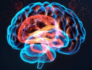 Poster - Exploring the vibrant colors of brain activity through advanced imaging techniques in neuroscience