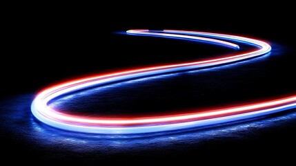 Poster - Abstract light trails (11)