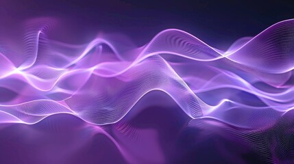 Poster - Abstract purple color wave flowing express the energetic ripple. Seamless texture of vividness curve swirling convey sense of harmony and wonderful scene perfect for effect and graphic design. AIG51.