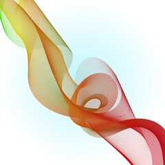 Poster - abstract gradient background. wave element for design. digital frequency track equalizer. stylized l