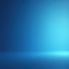 Poster - Gradient blue background with navy blue, sky blue tones. Modern backdrop suitable for various designs. Smooth gradient color. Empty studio backdrop for product placement, banner web design, digital