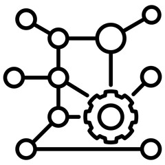 Poster - Complexity Line Icon