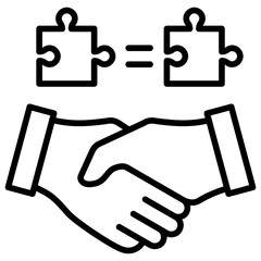Poster - Matching Line Icon