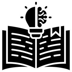 Poster - Knowledge Glyph Icon