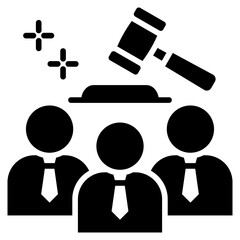 Poster - Representation Glyph Icon