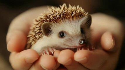 Aufkleber - A person holds a small hedge, suggesting a gardening or landscaping theme