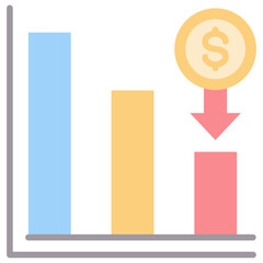 Poster - Reduce Cost Flat Icon