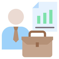 Poster - Business Flat Icon