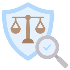 Poster - Compliance Checks Flat Icon