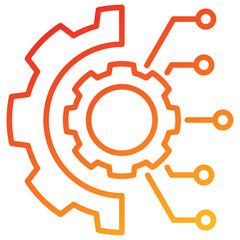 Poster - Engineering Line Gradient Icon