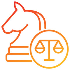Poster - Strategy Line Gradient Icon