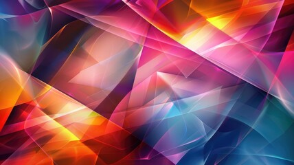 Fototapete - Abstract picture micro particle in geometric shape represent data flow. Vivid flowing object with high tech texture, create digital effect scene perfect for energetic, fantasy wallpaper design. AIG53.