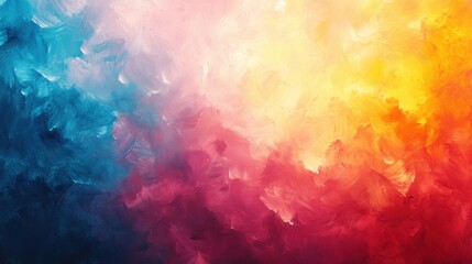 Fototapete - futuristic cyber organic liquid gradient background, vibrant iridescent colors, soft blur, fluid texture, modern Y2K meets nature