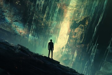 Poster - a canyon where echoes reveal truths people try to hide.