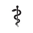 © HardWork - rod of asclepius vector