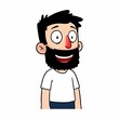 © ArtDesign - happy man in white blouse
