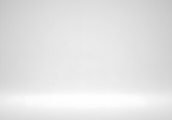 Poster - Seamless gray gradient background, clean studio backdrop ideal for product display, website banners, and minimalist design