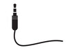 © Rama - audio jack socket cable connector plug icon, vector illustration of an electric plug.