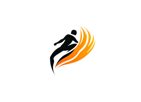 Dynamic action logo