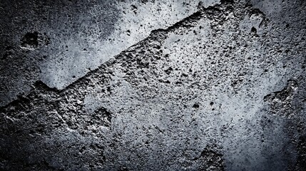 Poster - Dark Grey Textured Concrete Wall Background