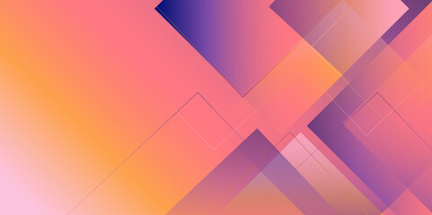 Poster - orange and blue gradient background abstract vector. Modern orange vector abstract graphic design Banner Pattern background web template. Graphic design element modern style concept for background.